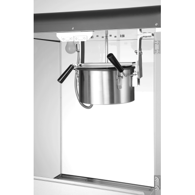 Stroj na výrobu popcornu, HENDI, 80L, Černá, 230V/1155W, 560x445x(H)775mm | 282823